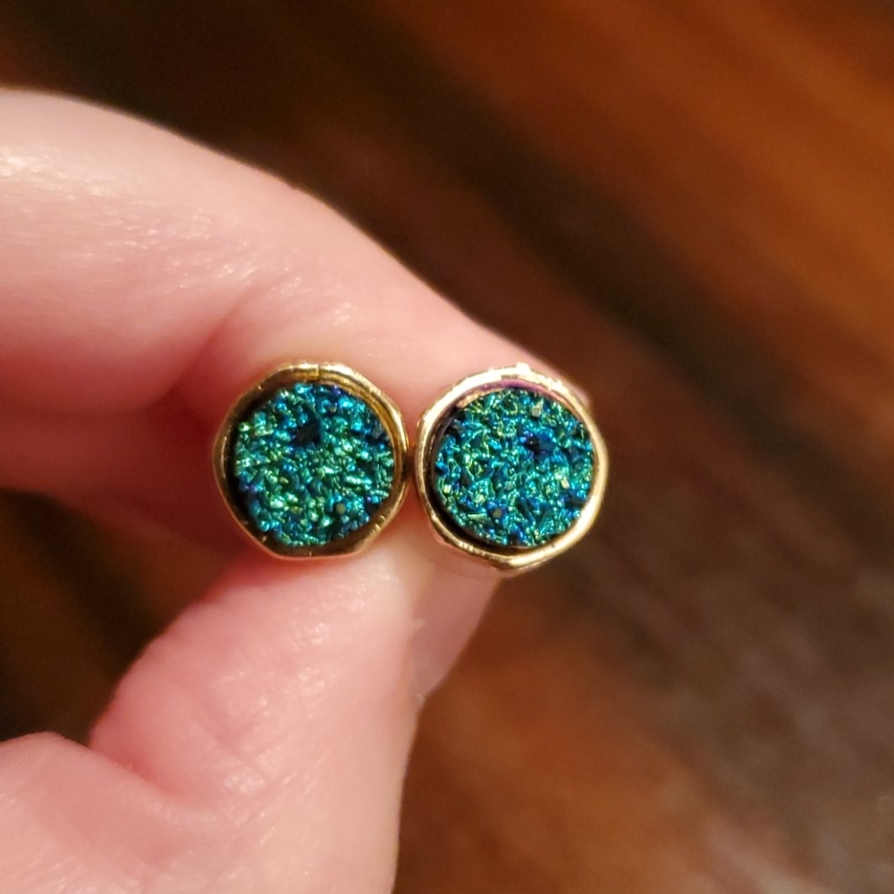 Druzy Studs